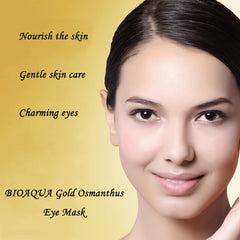80 pcs/ bottle  Gold Osmanthus eye mask Nourish Moisturizing Gentle skin care Women atwargi