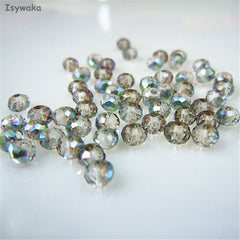Hot Light Green Colors 3*4mm 145pcs Rondelle Austria faceted Crystal Glass  Jewelry Making