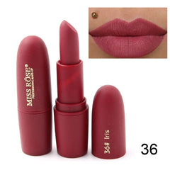 Lipstick Matte Waterproof Velvet Lip Stick 18 Colors  Lipsticks Beauty Lips