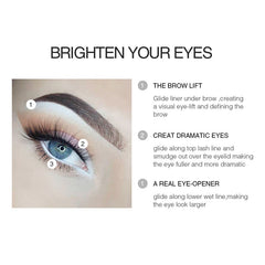 White Eyeliner Makeup Smooth Easy to Wear  Make Up White Eyes Liner Pencils