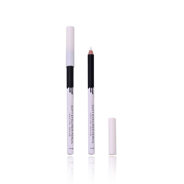 White Eyeliner Makeup Smooth Easy to Wear  Make Up White Eyes Liner Pencils