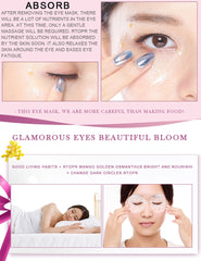 Eye Mask Mango Golden Osmanthus Bright And Nourishing  Skin Care Anti-Puffiness