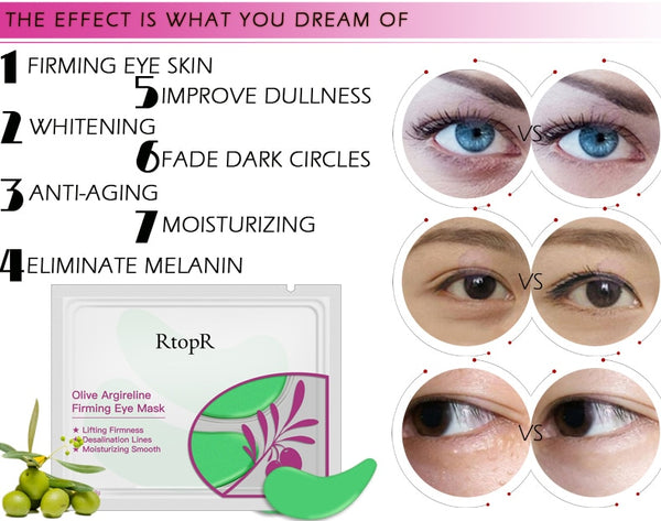 Olive Argireline Serum Eye Mask Anti-Aging Masks Skin Care