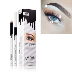 White Eyeliner Makeup Smooth Easy to Wear  Make Up White Eyes Liner Pencils