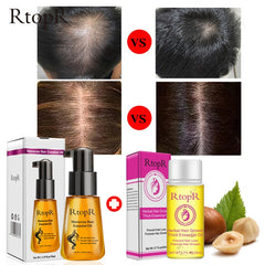 Moroccan Hair Essential Oil + Herbal Hair Growth Thick  Essential Oil Set Anti-hair