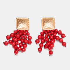 Fashion  Multi-Color Crystal Drop Earrings Women  Jewelry Christmas