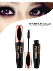 New 4D Silk Fiber Lash Mascara Waterproof Rimel 3d Mascara For Eyelash Extension Black