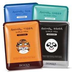 1 pcs Skin Care Sheep/Panda/Dog/Tiger Facial Mask Moisturizing