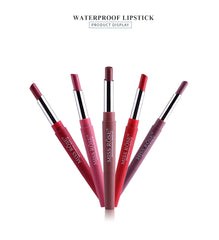 14 Color Double-end Lipsticks Lasting Lipliner